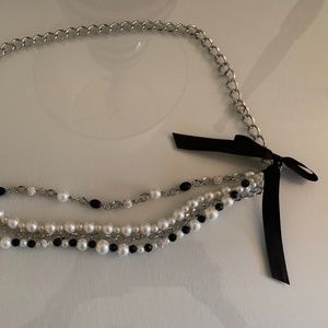 White House Black Market pearl belt